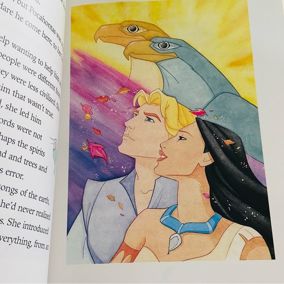 Disney Once Upon A Princess Belle Pocahontas Cinderella Hardcover Storybook Book - Picture 11 of 16
